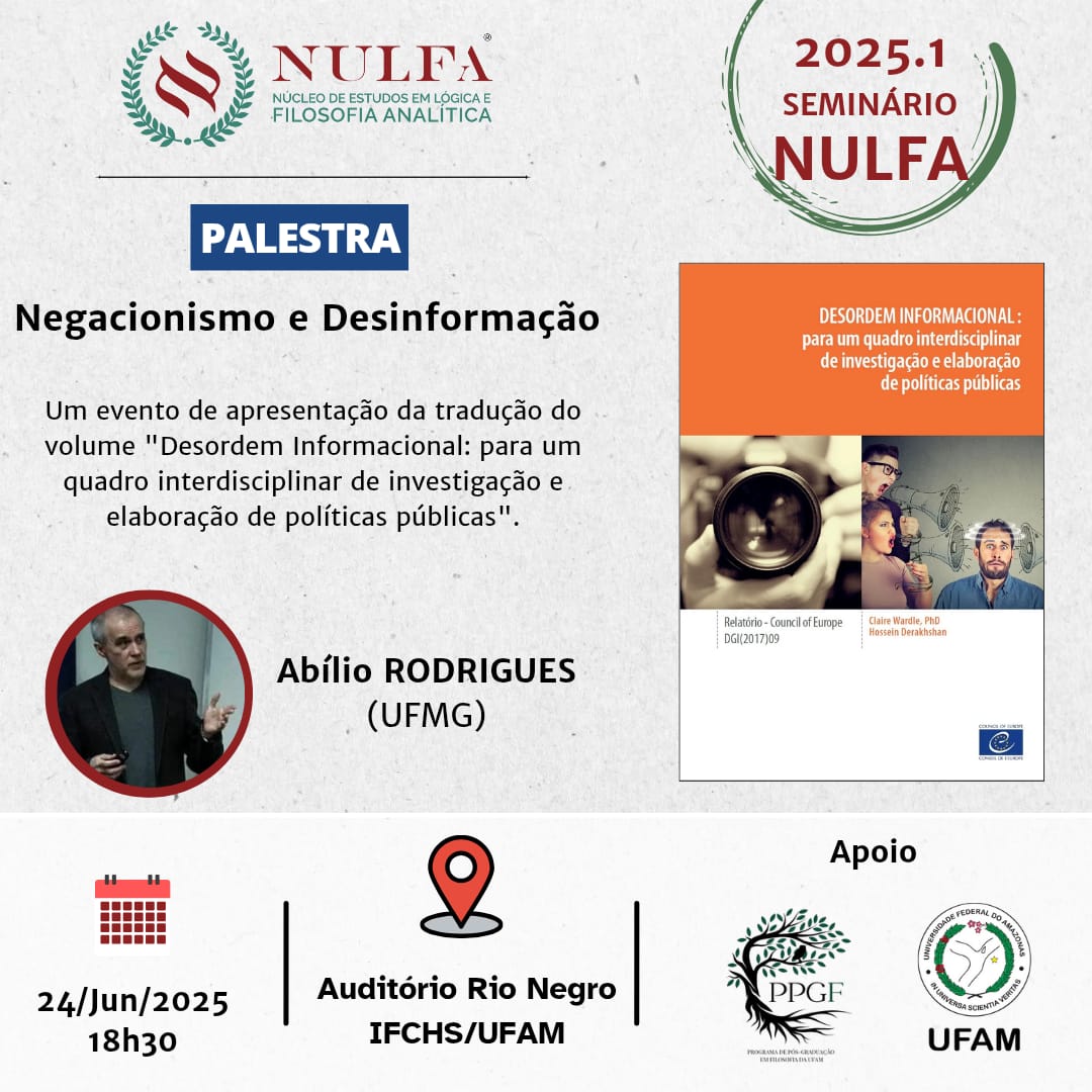 Palestra do Prof. Abílio Rodrigues (UFMG) sobre 